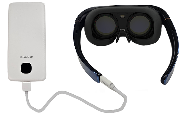 アプリとVRglassの連携イメージ